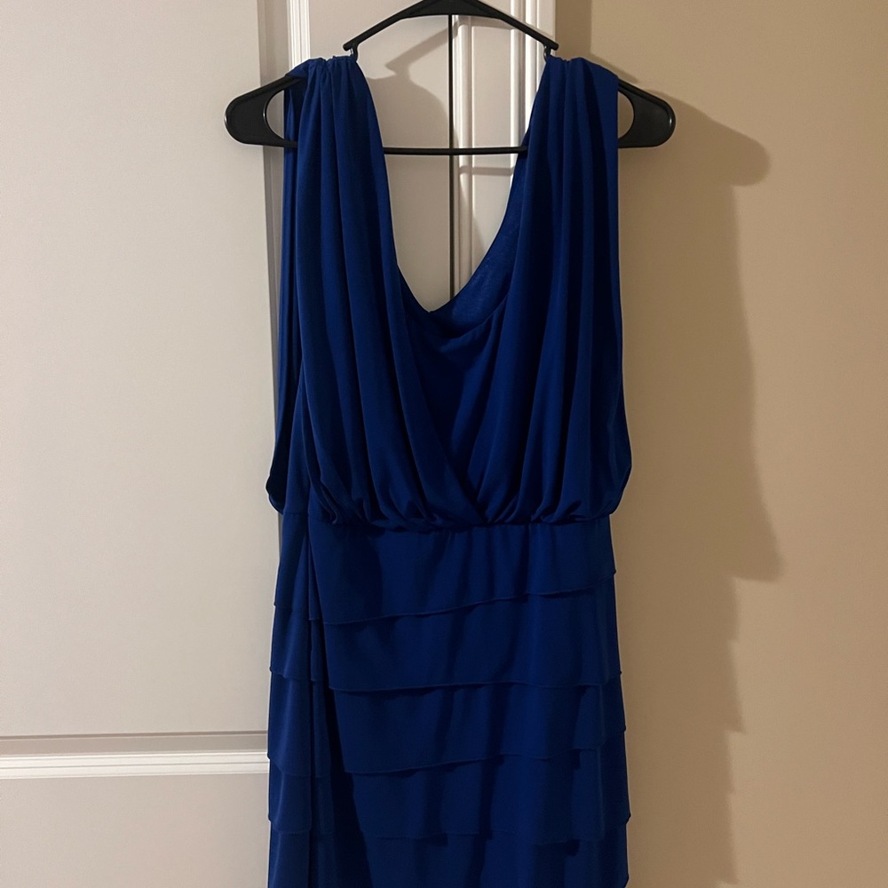 Cache Royal Blue Backless Dress